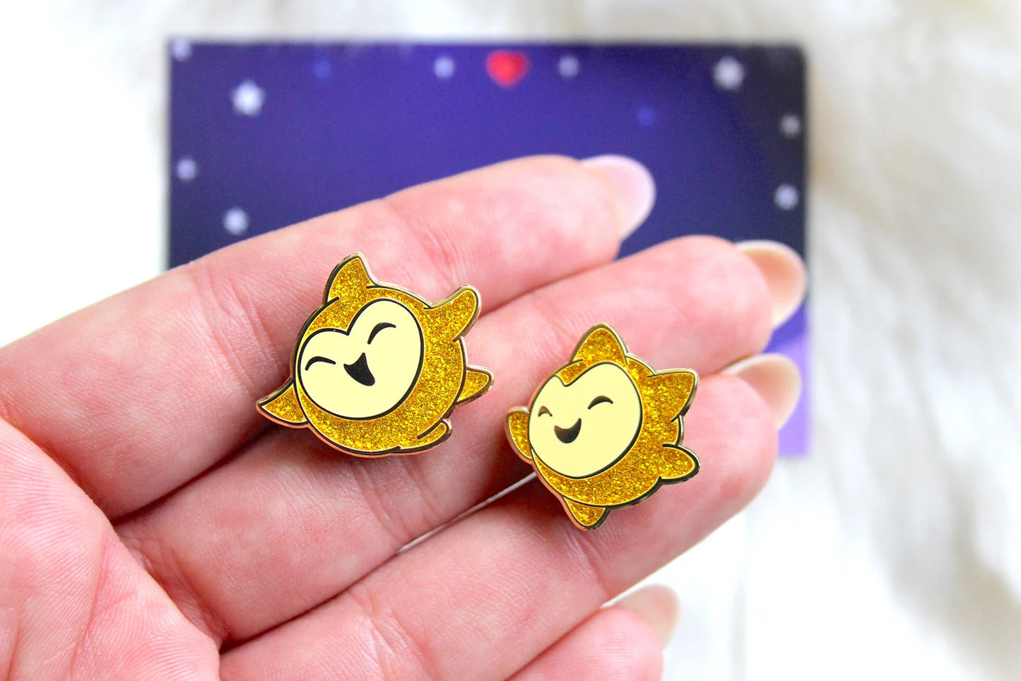 Set de 2 pin's Star - Wish