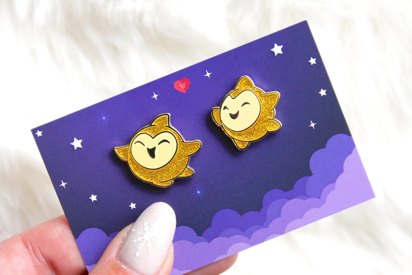 Set de 2 pin's Star - Wish