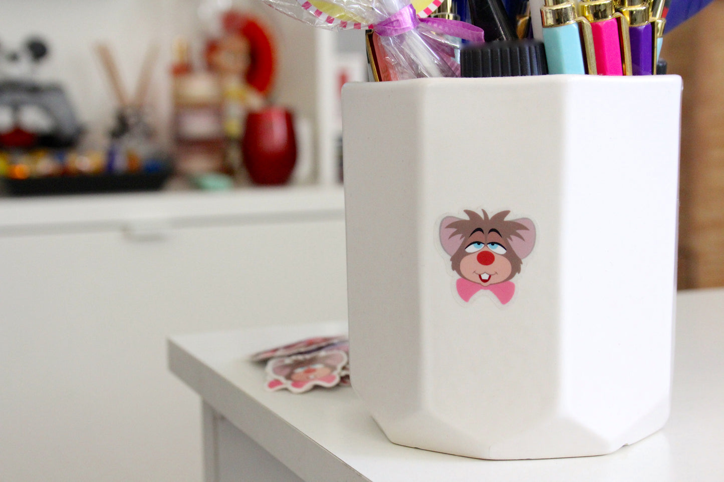 Sticker Dormouse head
