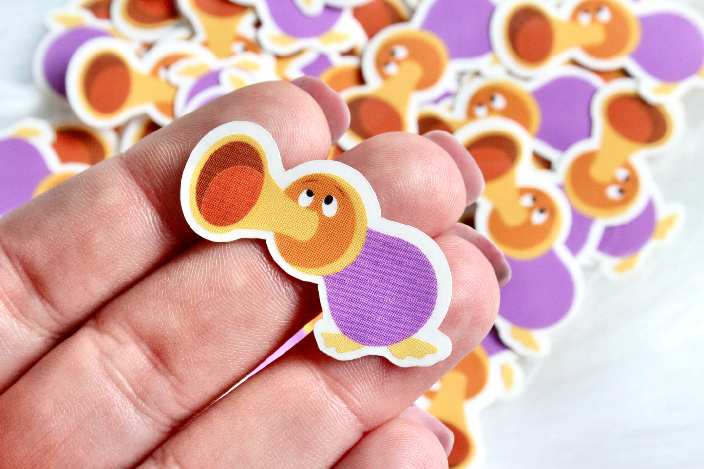 Sticker Horn Duck