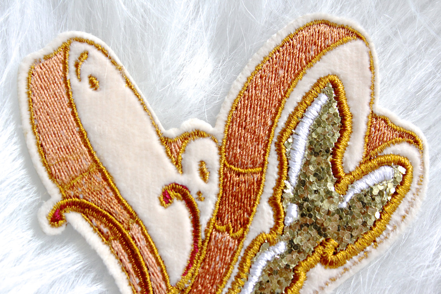 Bread and butterfly Iron Patch