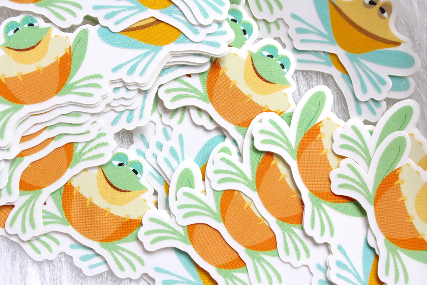 Sticker Frogs