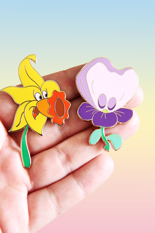 <transcy>Flower Pins - Alice</transcy>