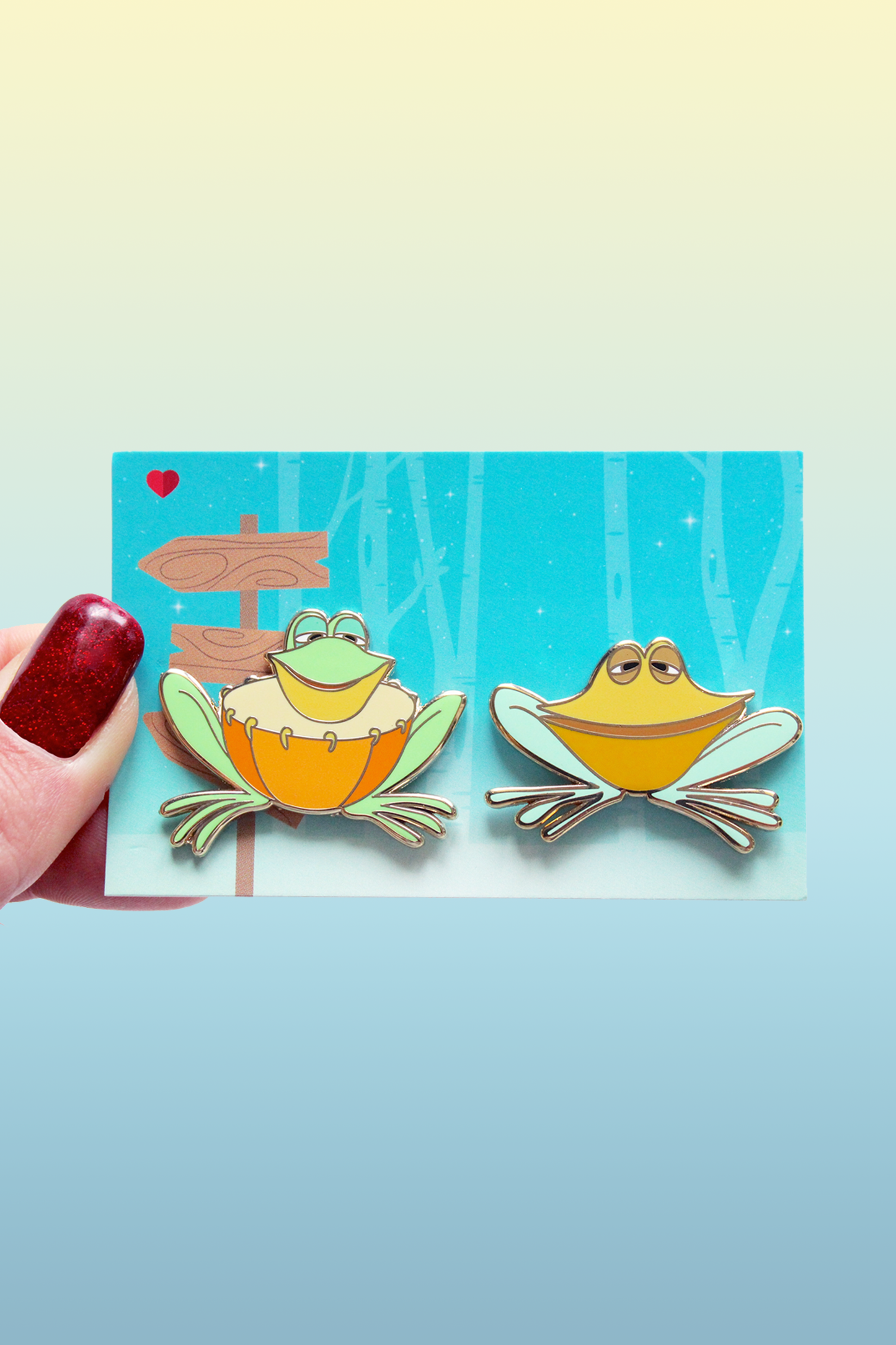 Pin's Frogs (set)