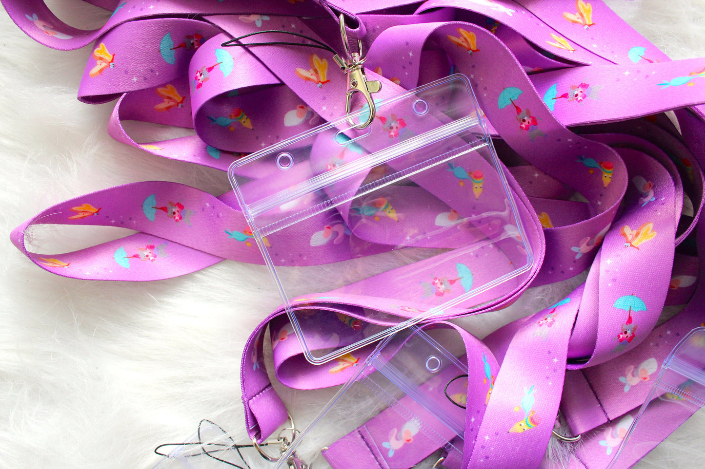 Lanyard (pin & annual passport) Alice in Wonderland
