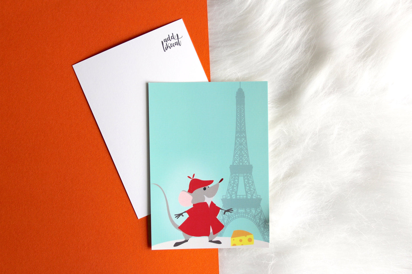 Postcard"Roquefort"- Aristocats