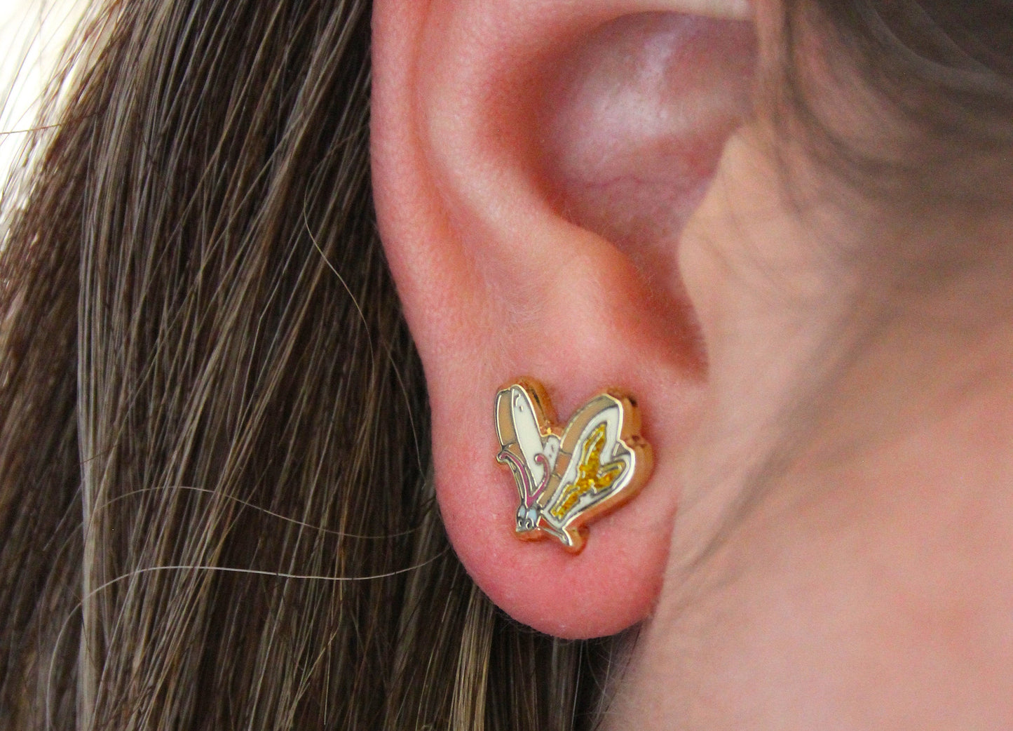 <transcy>Butterfly Butterfly Earrings - Alice in Wonderland</transcy>