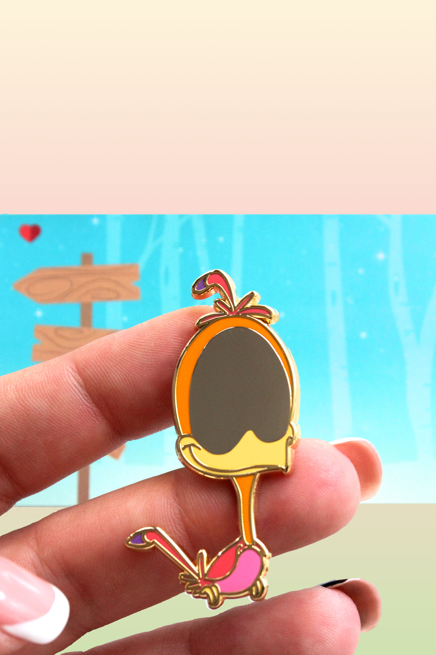Pin's Mirror Bird