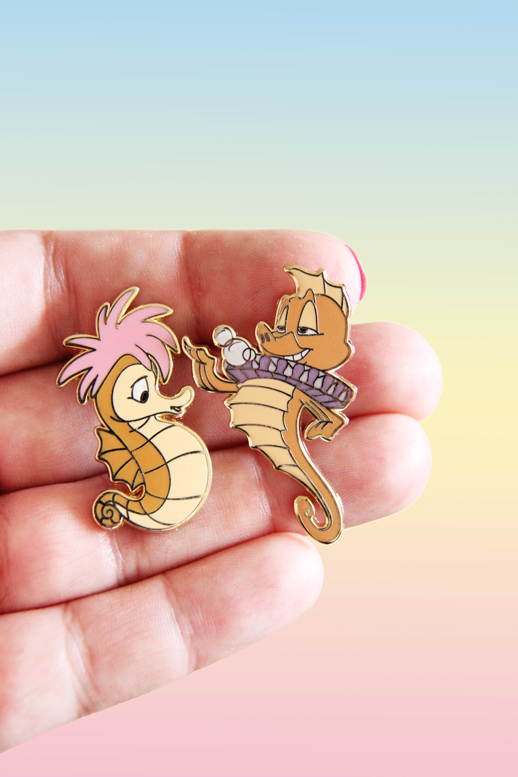Pin's SECONDS:SeaHorses - The Little Mermaid