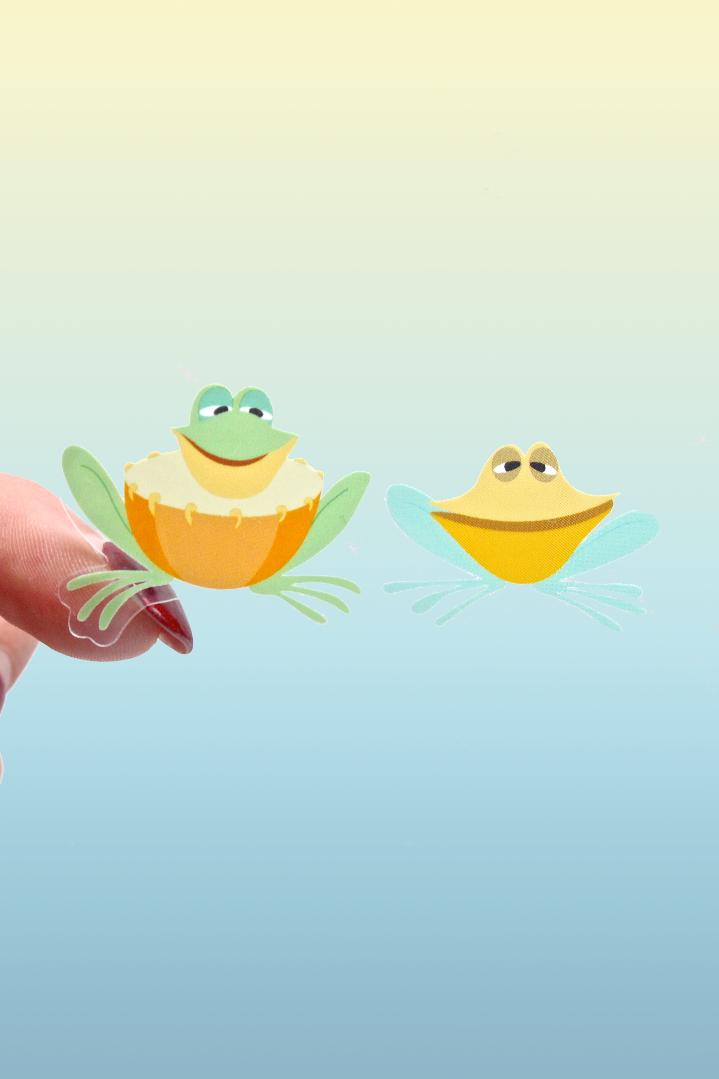Sticker Frogs
