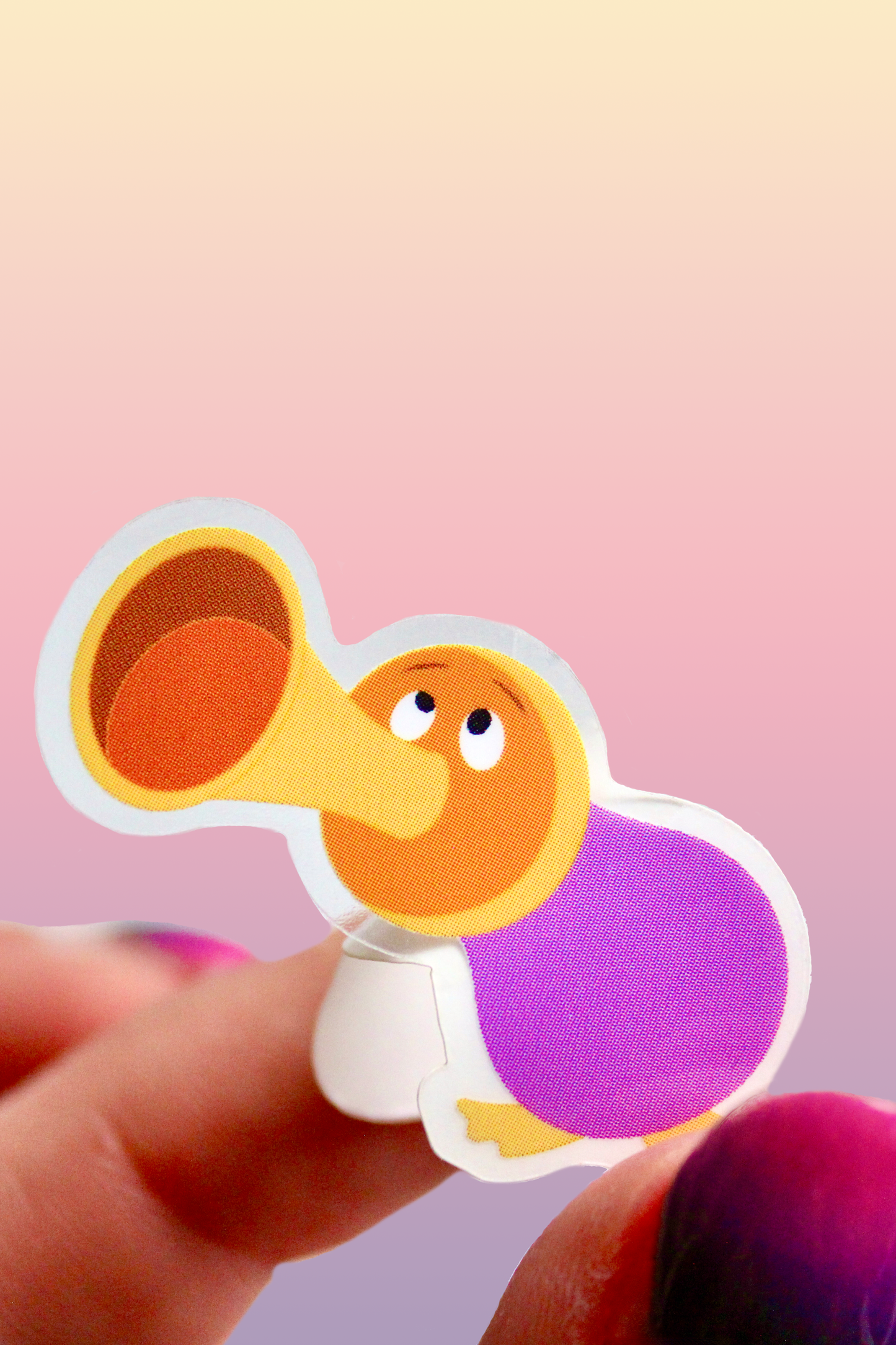 Sticker Horn Duck